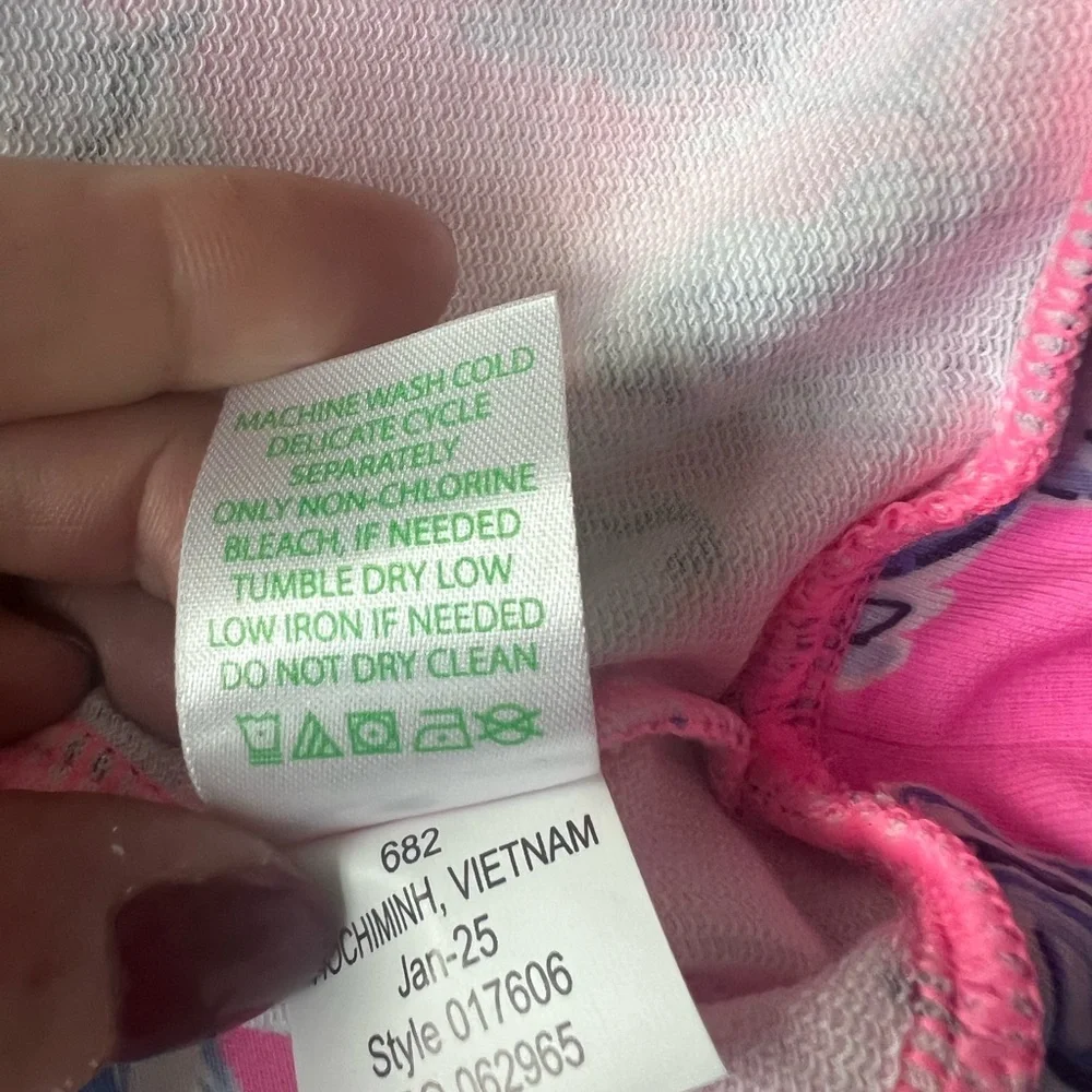 LILLY PULITZER  Eleni Pullover Top  BAREFOOT BEACHCOMBERS Size M   NWT - Picture 8 of 9